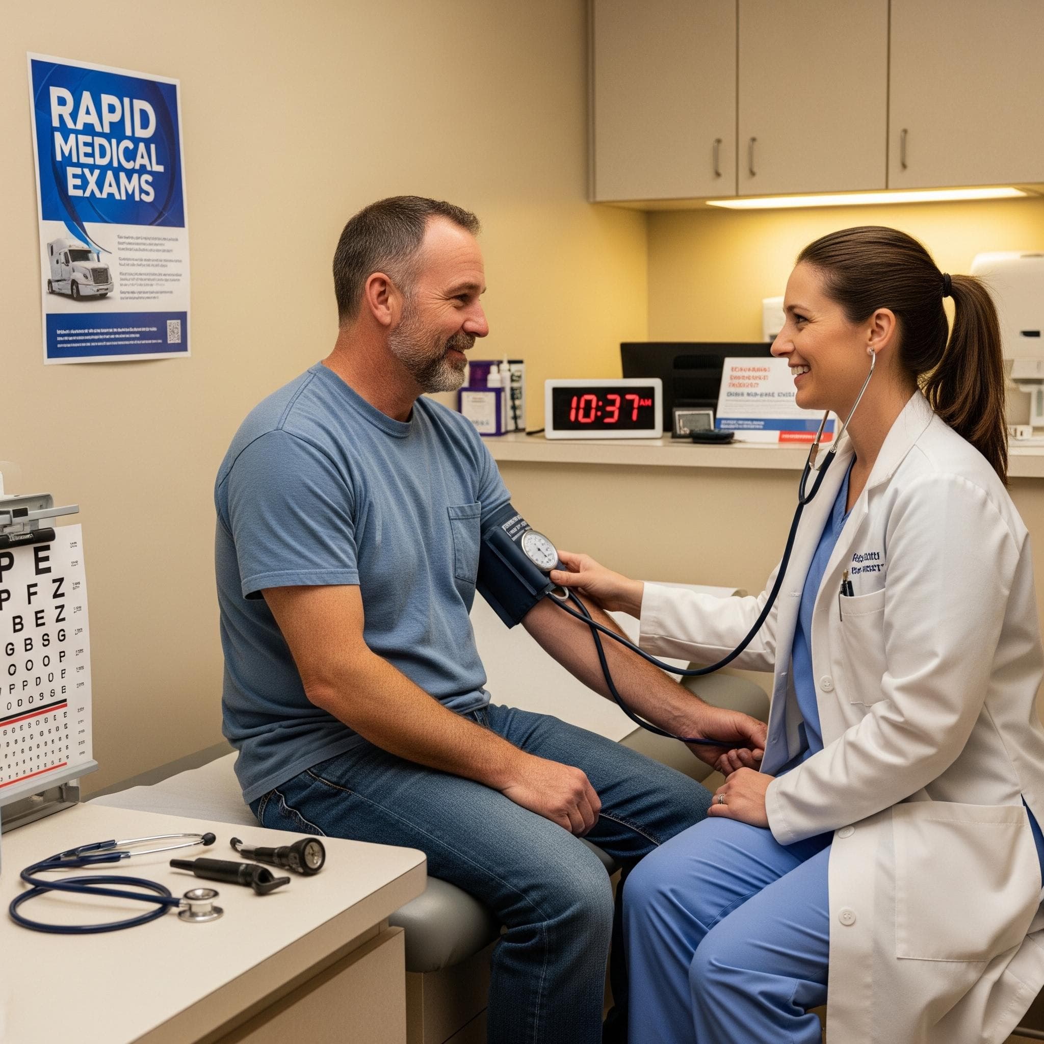 DOT Physical at Urgent Care: What Commercial Drivers Need to Know