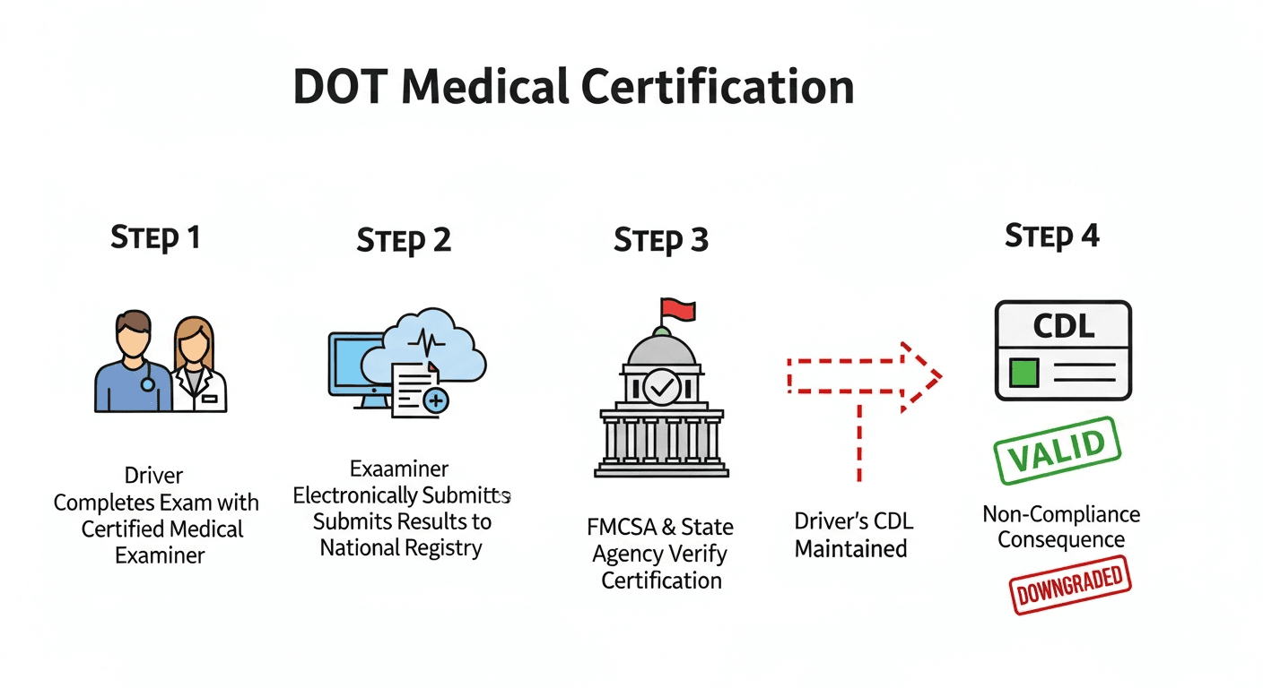 New DOT Physical Requirements: What Drivers MUST Know About New Updates